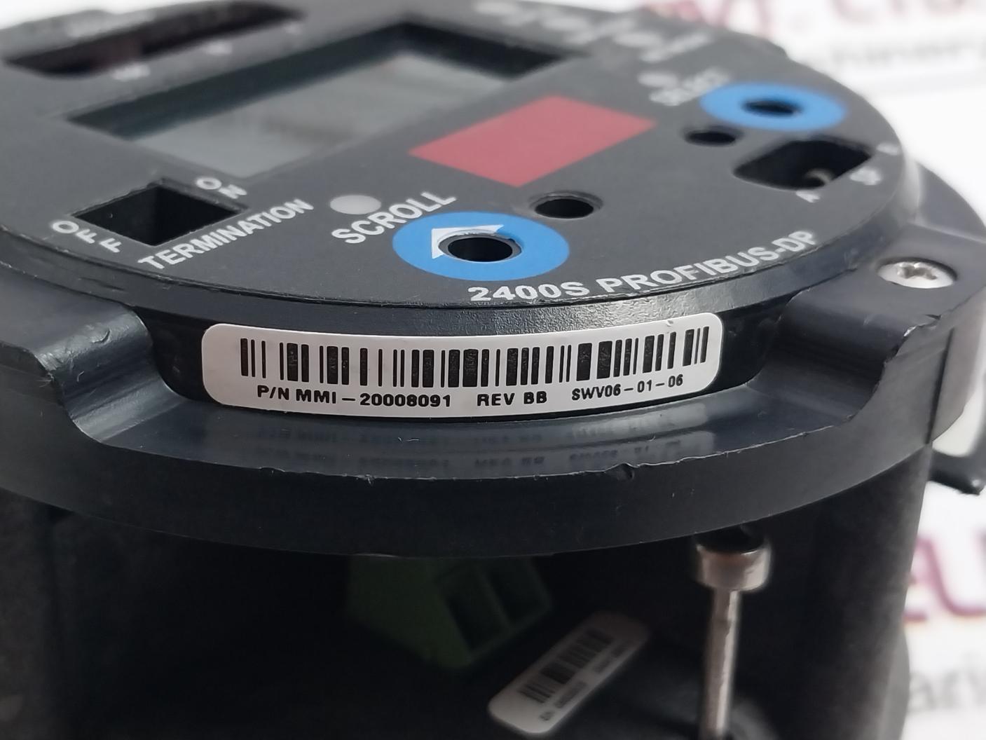 Emerson 2400S Profibus-dp For Transmitter Rev Bb Mmi-20008091