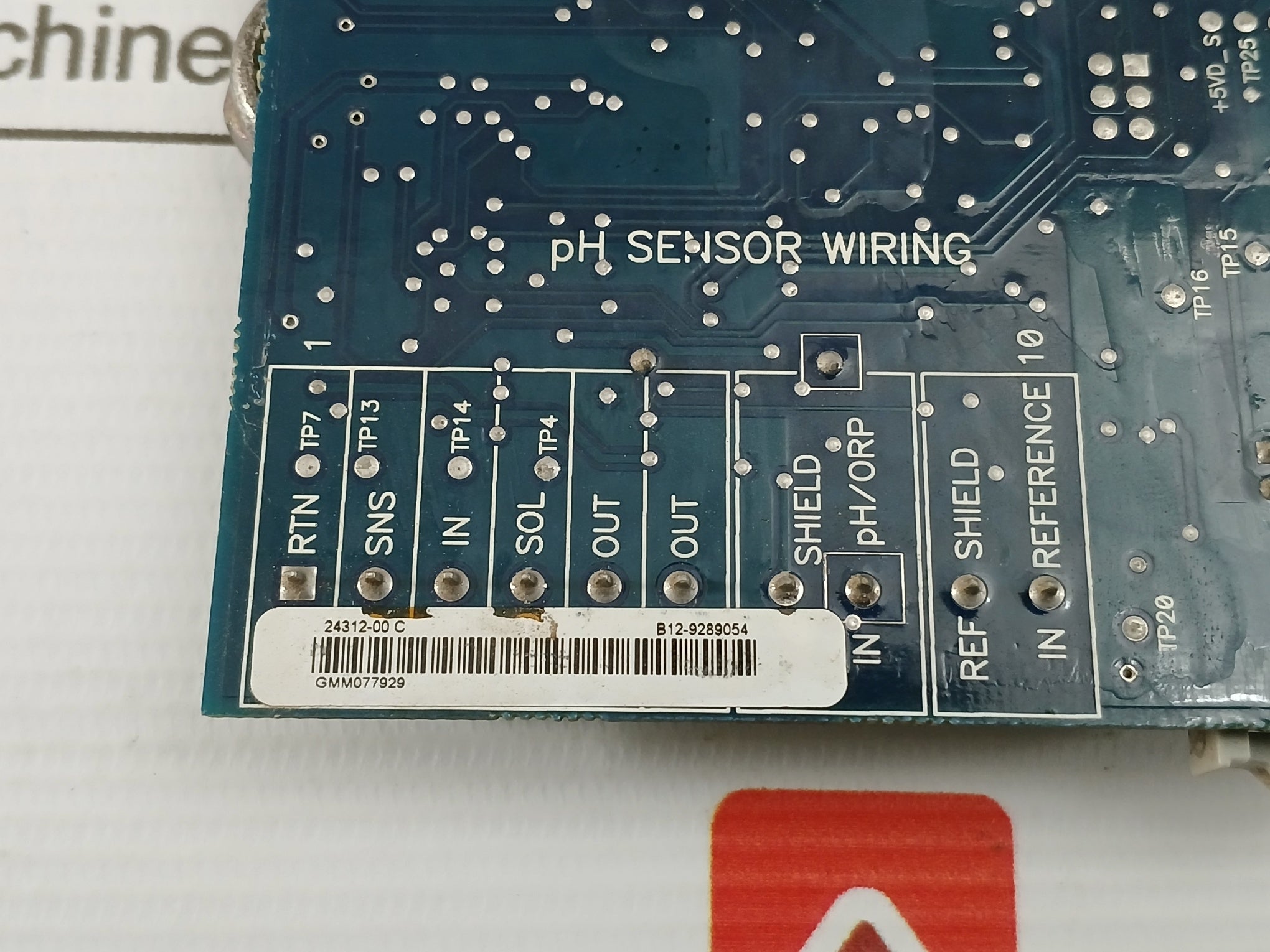 Emerson 24312-00 Cpu/Control Printed Circuit Board