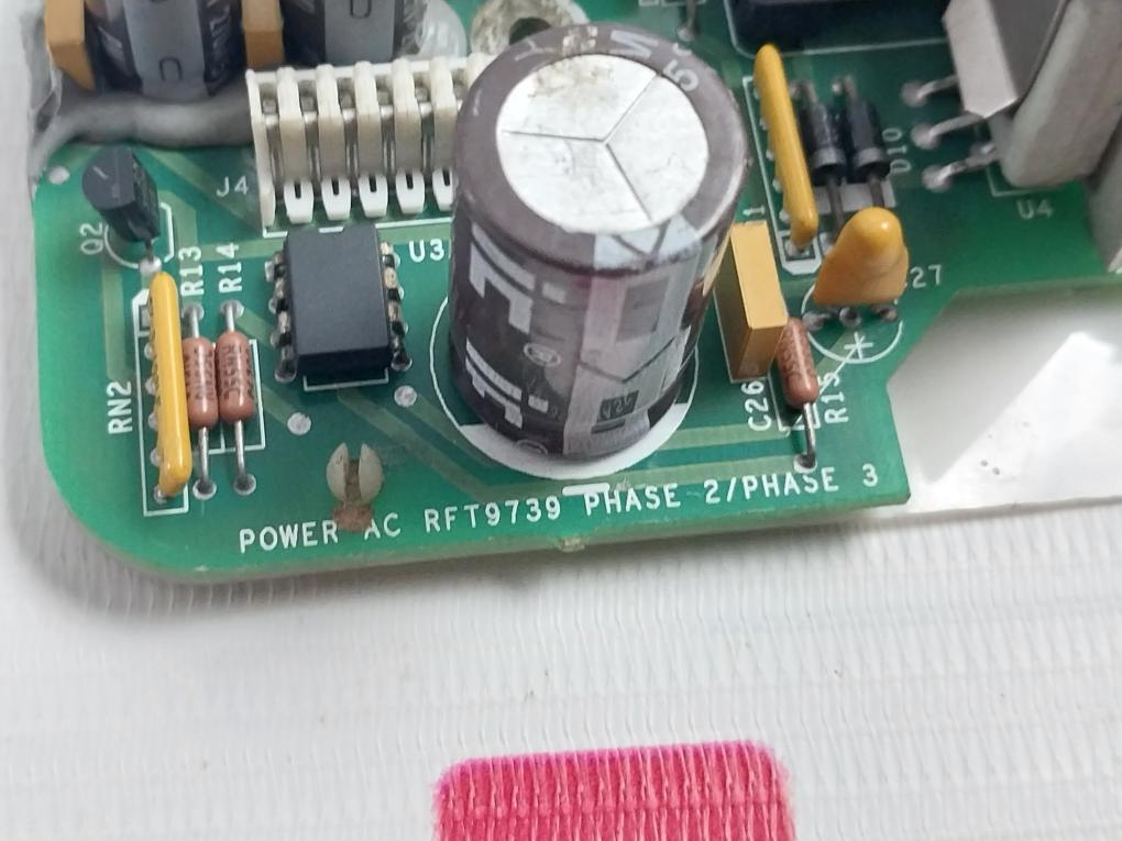 Emerson 3002132 Printed Circuit Board Rft9739 Phase 2/Phase 3 94V