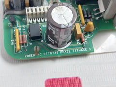 Emerson 3002132 Printed Circuit Board Rft9739 Phase 2/Phase 3 94V