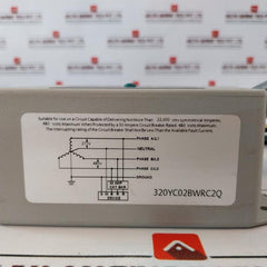 Emerson 320Yc02Bwrc2Q Surge Protective Device Lpl277Yq25-2