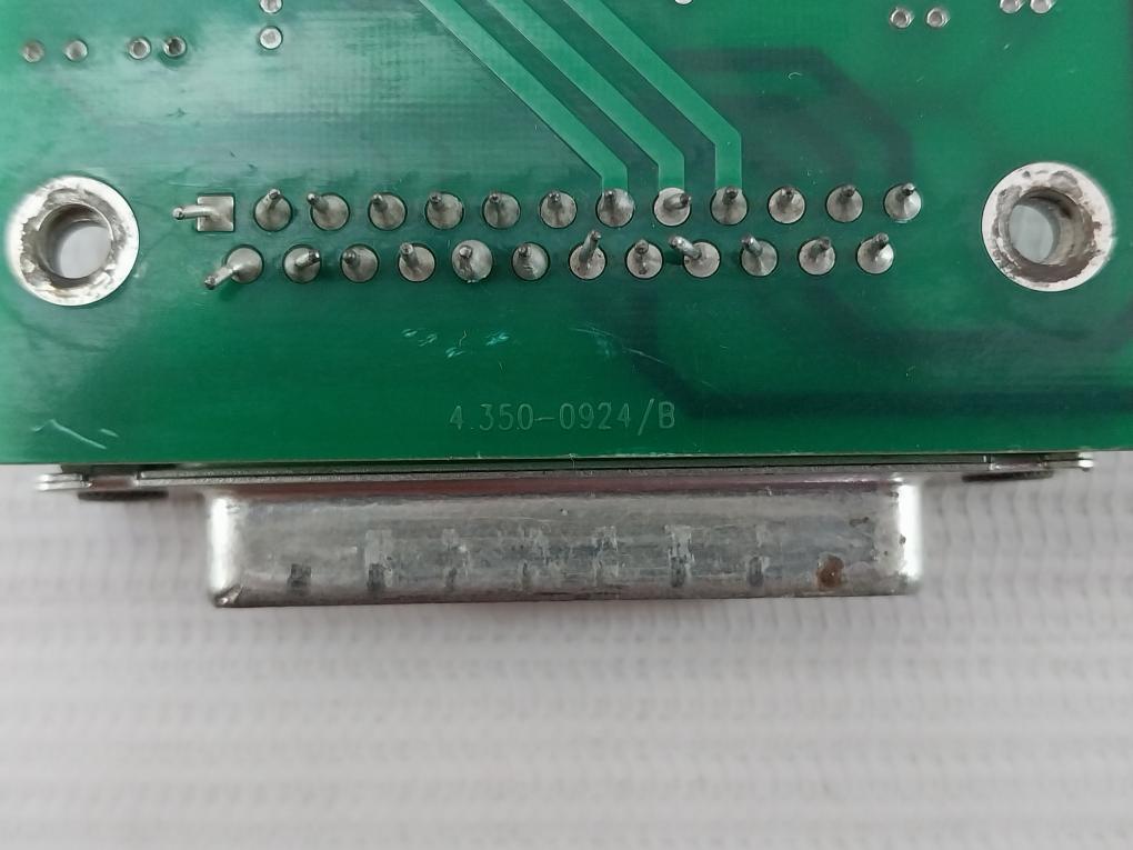 Emerson 4.350-0924/B Printed Circuit Board E322822