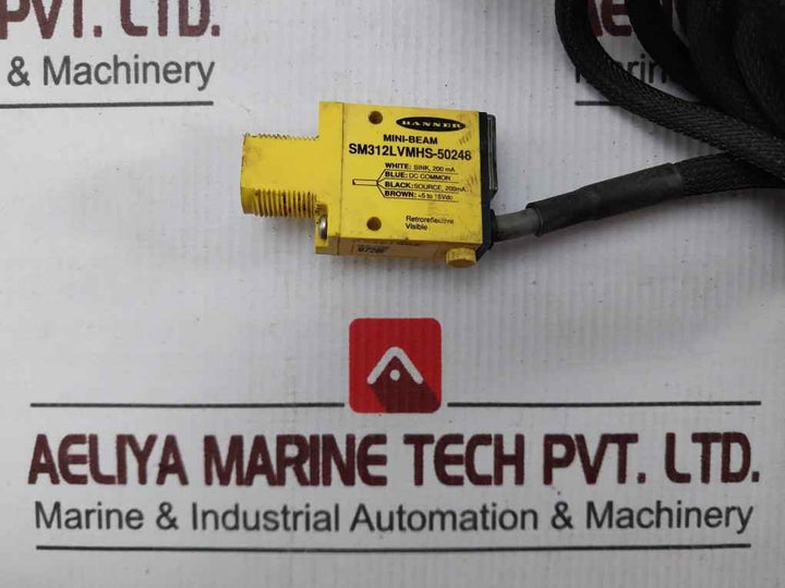 Emerson 404B Photoelectric Sensor Sm312Lvmhs-50248 200Ma 2M