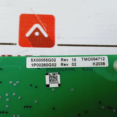 Emerson 5X00055G02 Printed Circuit Board 1P00260A04L Rev 15 Tmo094712 1P00260G02