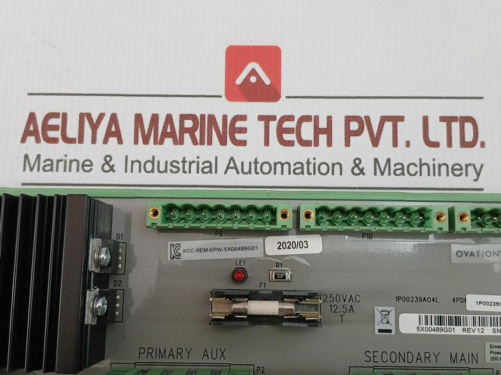Power Distribution Module Umk-se 11,25-1 Emerson 5X00489G01
