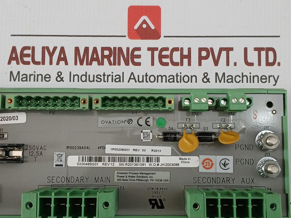 Power Distribution Module Umk-se 11,25-1 Emerson 5X00489G01