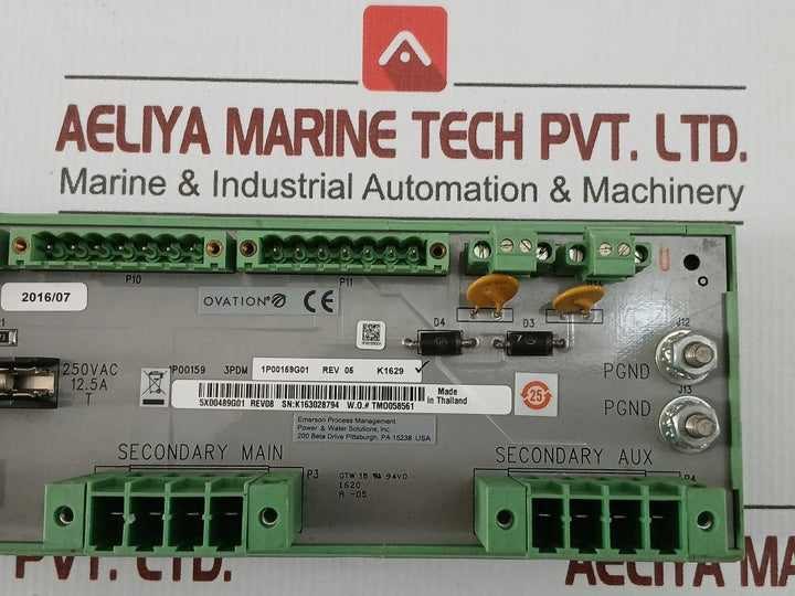 Emerson Power Distribution Module Umk-se 11,25-1 Rev.05 5X00489G01