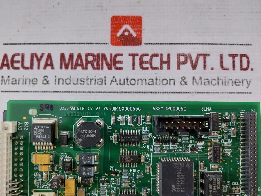 Emerson 5x00056g01 Printed Circuit Board Assy:1p00005g 94v0 Rev:05