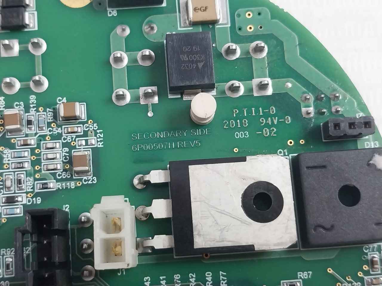 Emerson 6P00507H Printed Circuit Board Gmm220280 Rev 5