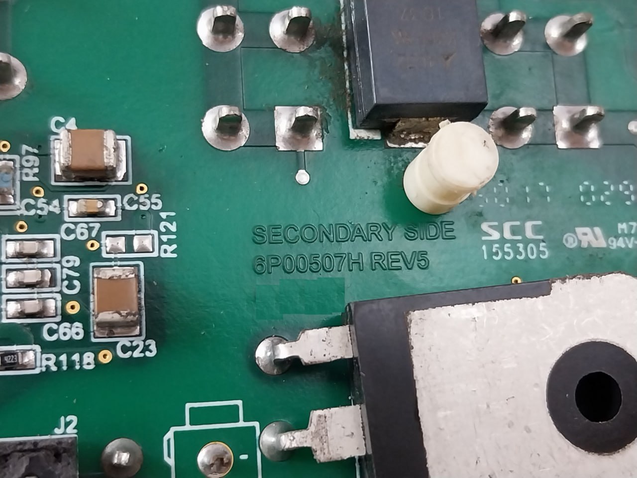 Emerson 6P00507H Printed Circuit Board Rev 5 94V-0