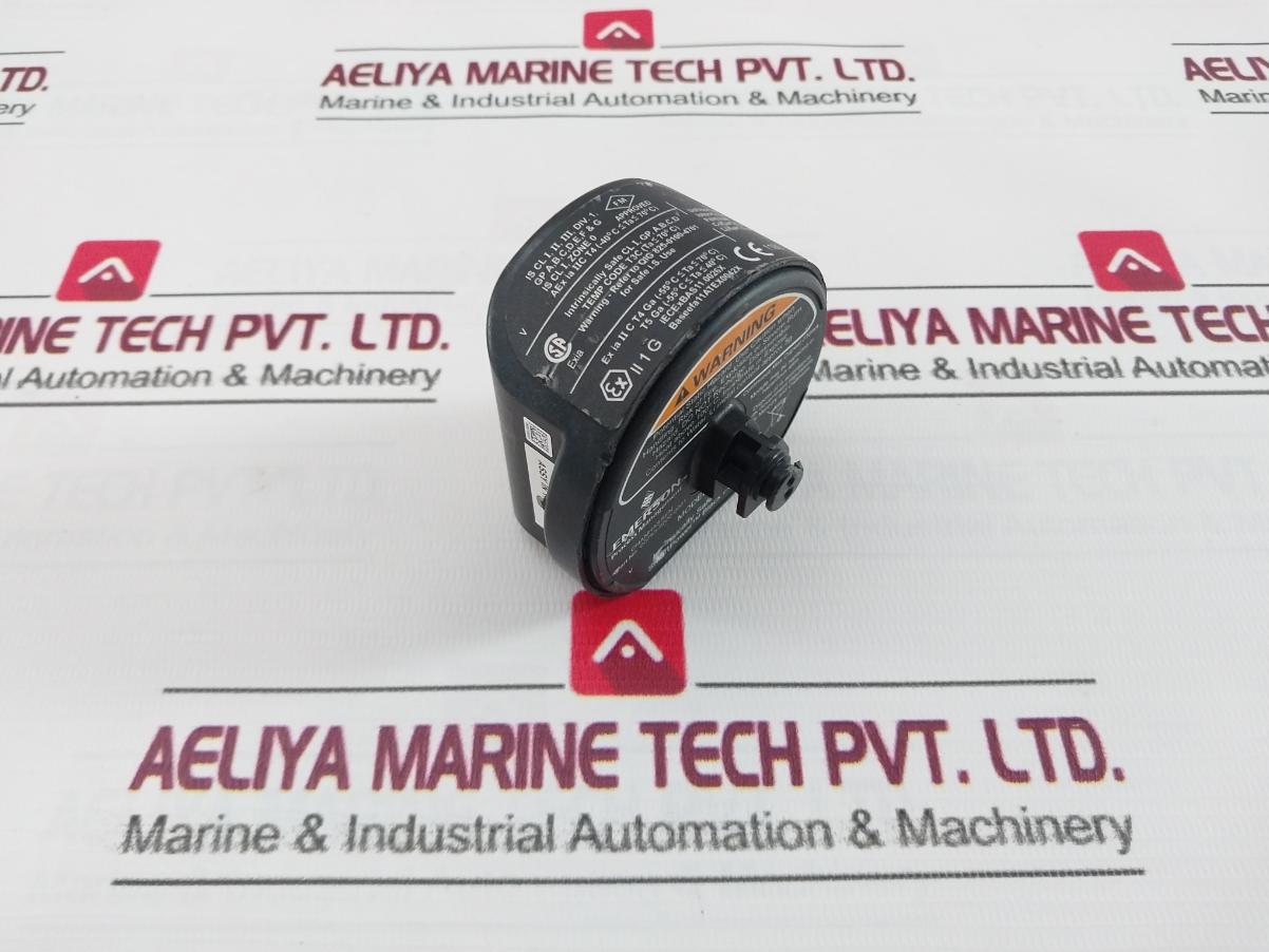 Emerson 701Pbkkf Intrinsically Safe Primary Lithium Black Power Module 230Ma