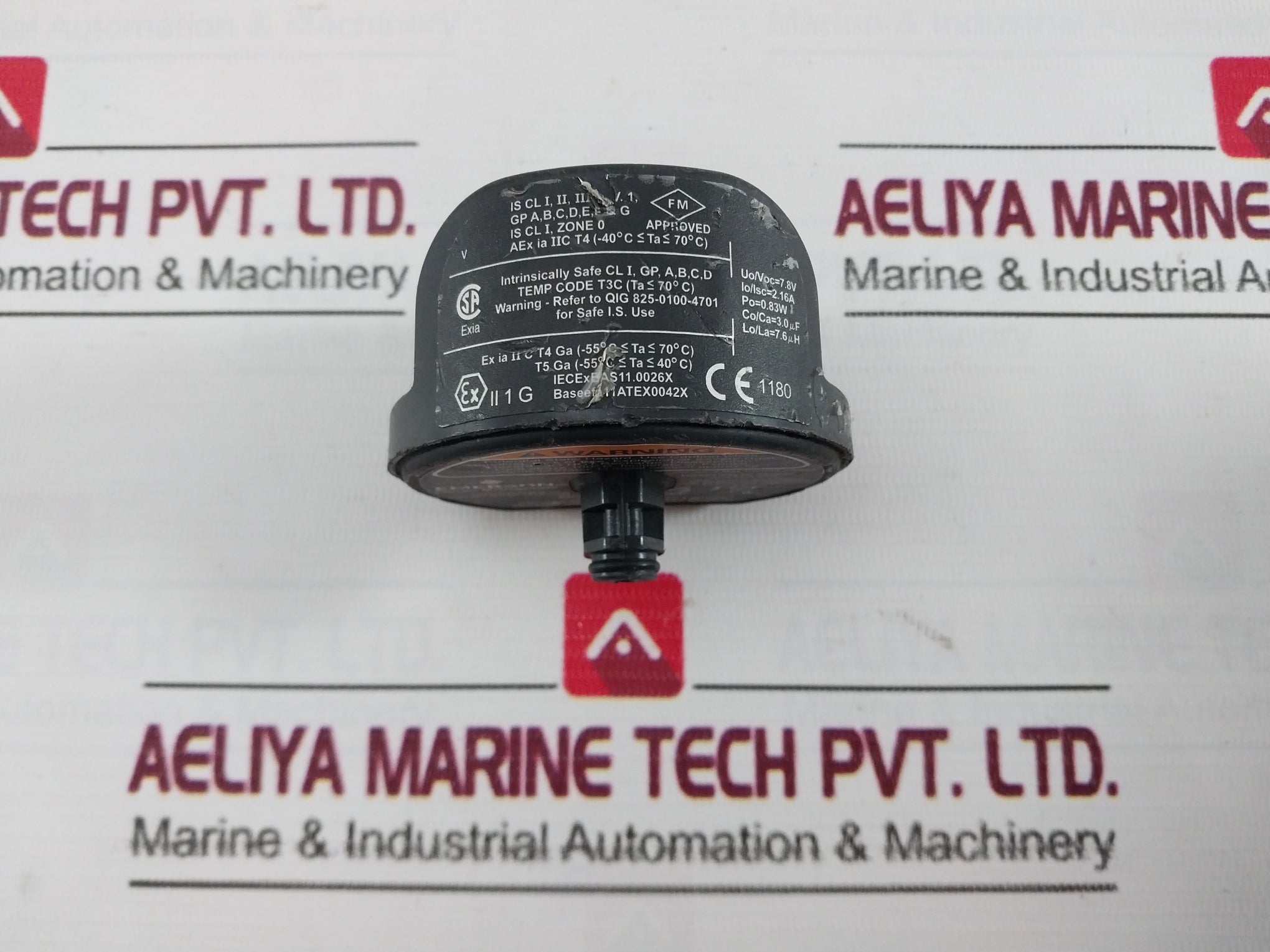 Emerson 701Pbkkf Intrinsically Safe Primary Lithium Black Power Module 230Ma 7.8