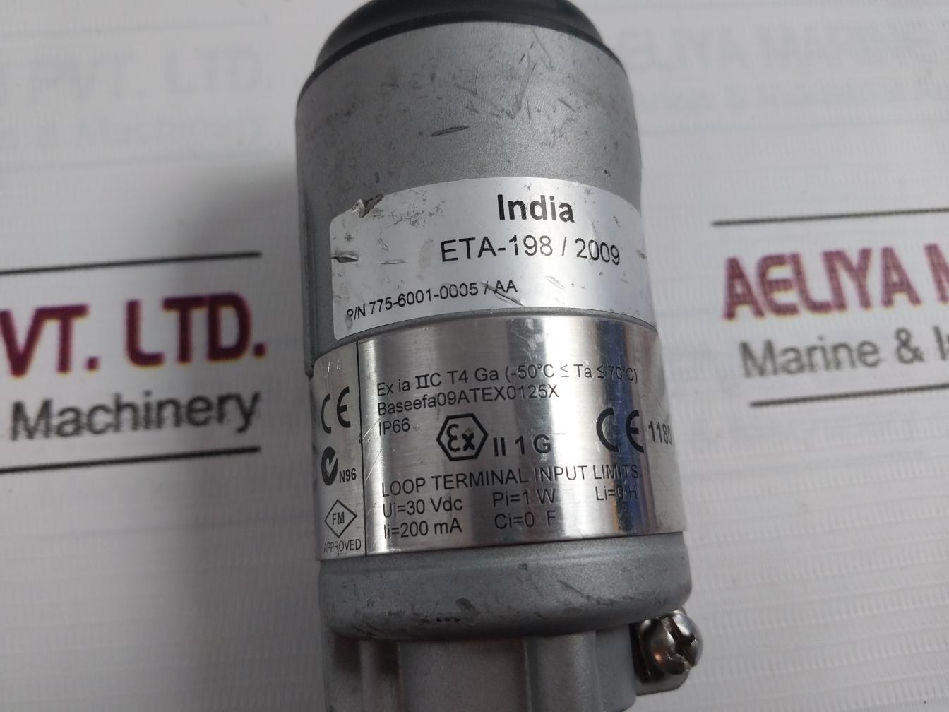 Emerson 775Xd11/1Wa3Wk9 Smart Wireless Thum Adapter 30 Vdc Max 3.5-25Ma Ip66
