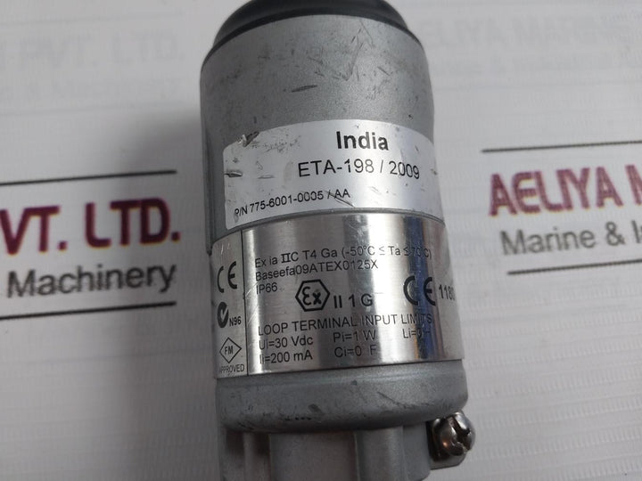 Emerson 775Xd11/1Wa3Wk9 Smart Wireless Thum Adapter 30 Vdc Max 3.5-25Ma Ip66