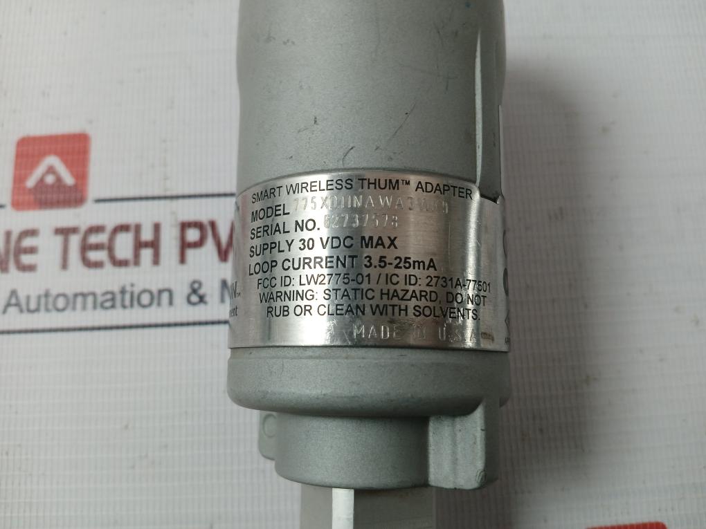 Emerson 775Xd11Nawa3Wk9 Hart Smart Wireless Thum Adapter 30Vdc