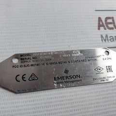 Emerson 781A1D1Nawa3Wk3G2 Wireless Hart Transmitter Antenna 2.4 Ghz G200Gx 000001A
