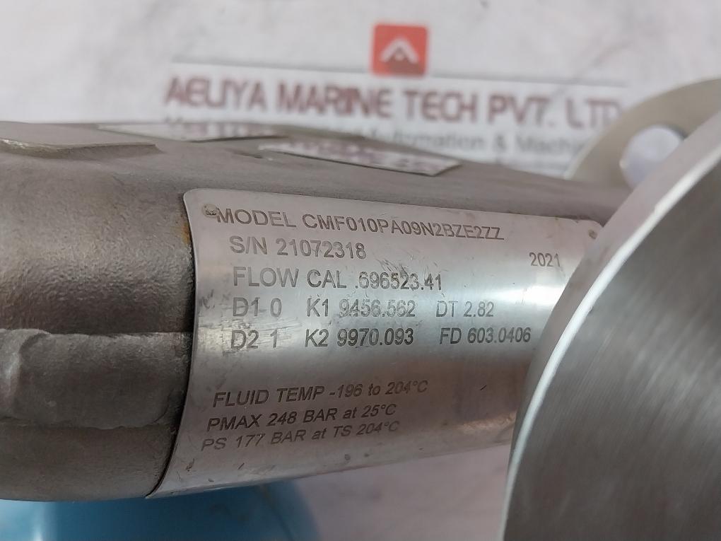 Emerson Cmf010Pa09N2Bze2Zz Mass Flow Sensor 20037555 Mmi-20010853 20006518