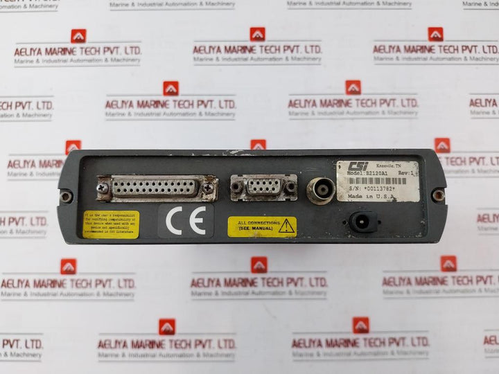 Emerson Csi 2120-1 Computational System Machinery Analyzer Rev. 1