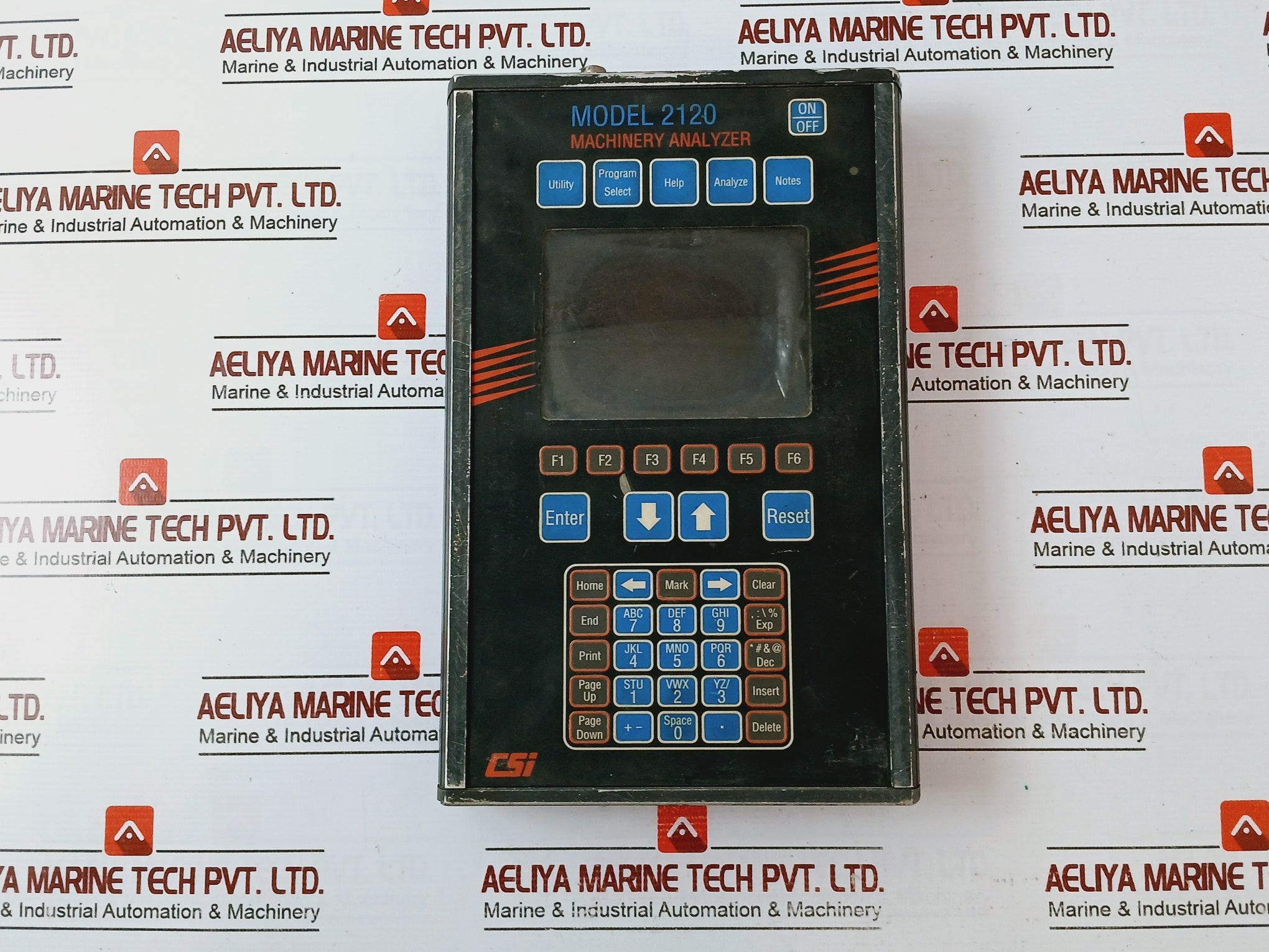 Emerson Csi 2120-1 Computational System Machinery Analyzer Rev 5