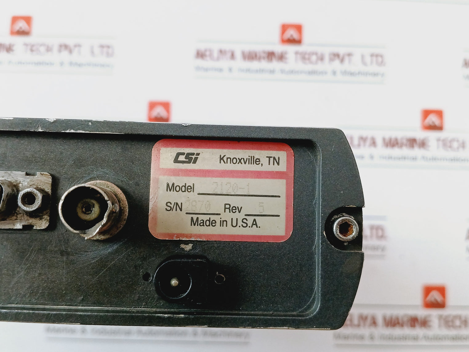 Emerson Csi 2120-1 Computational System Machinery Analyzer Rev 5