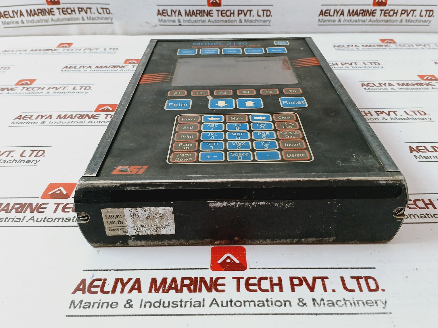 Emerson Csi 2120-1 Computational System Machinery Analyzer Rev 5