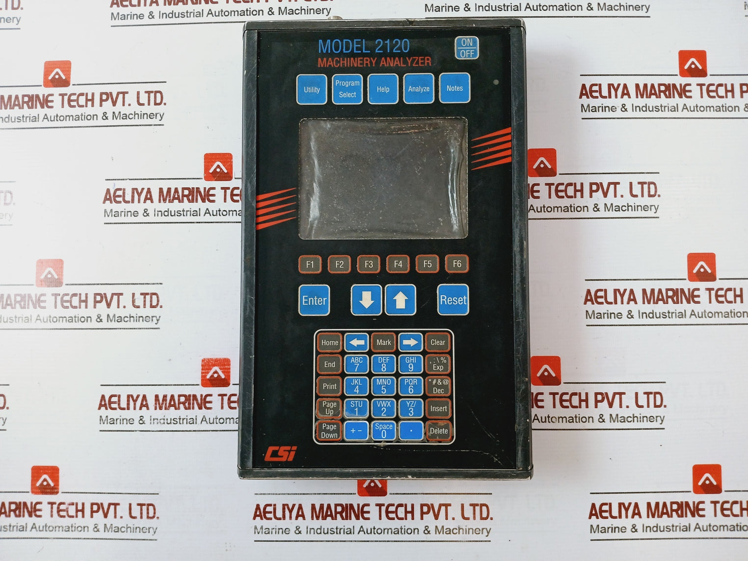 Emerson Csi 2120-1 Machinery Analyzer 090026