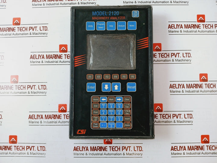 Emerson Csi 2120-1 Machinery Analyzer 090026