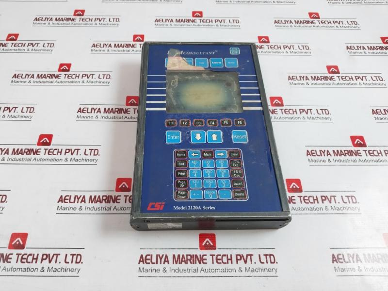 Emerson Csi 2120-2 2120a Series Machinery Analyzer Rev 7 Ver 7.45b