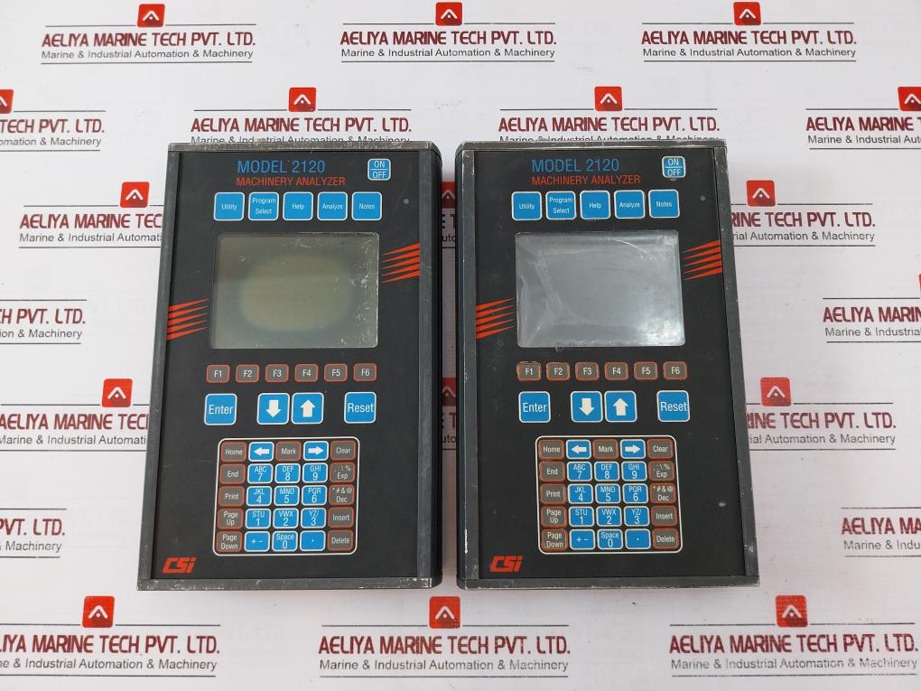 Emerson CSI 2120-2 Machinery Analyzer REV. 8 4MB