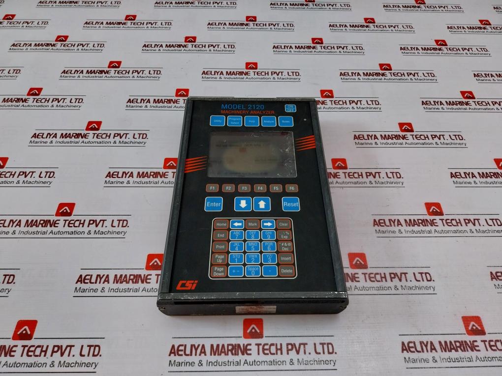 Emerson CSI 2120-2 Machinery Analyzer REV. 8 4MB