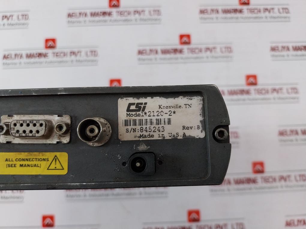 Emerson CSI 2120-2 Machinery Analyzer REV. 8 4MB