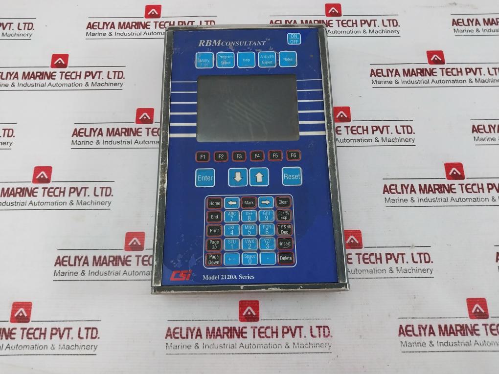 EMERSON CSI 2120A SERIES Machinery Analyzer RBM Consultant
