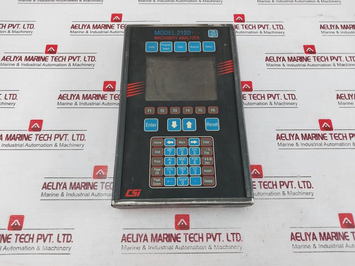 Emerson Csi 2120 Machinery Analyzer B2120A2 Rev: 1