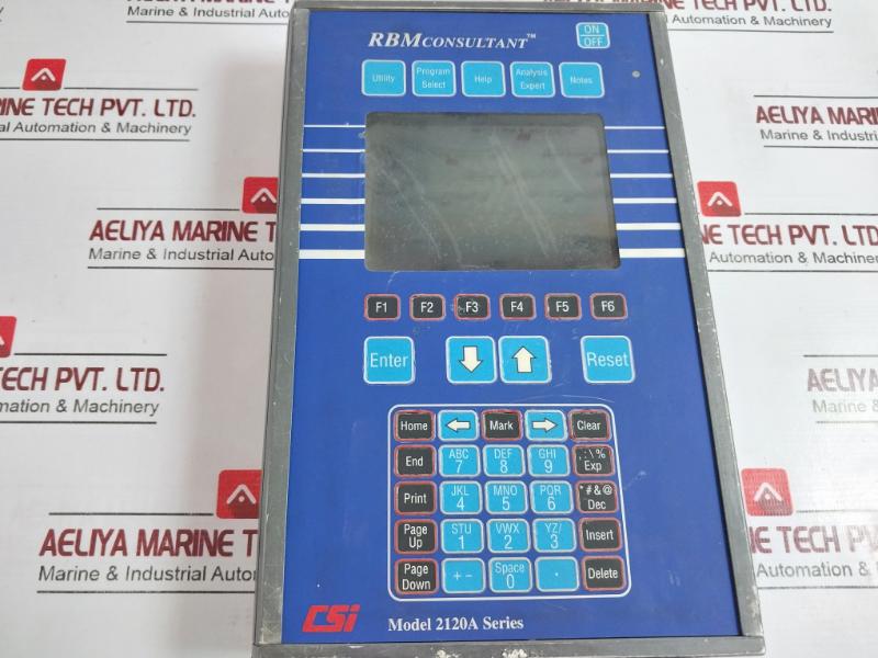 Emerson Csi B2120a1 2120a Series Machinery Analyzer Rev 2