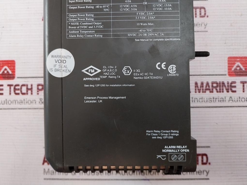 Emerson Kj1501X1-bc2 System Power Supply (Dual Dc/Dc) Rev E