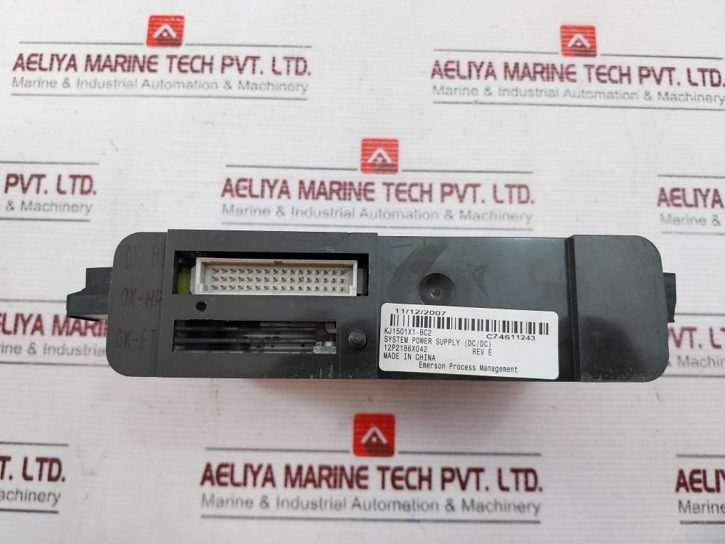 Emerson Kj1501X1-bc2 System Power Supply (Dual Dc/Dc) Rev E