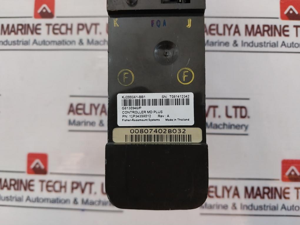 Emerson Kj2003X1-bb1 Plus Controller Rev A