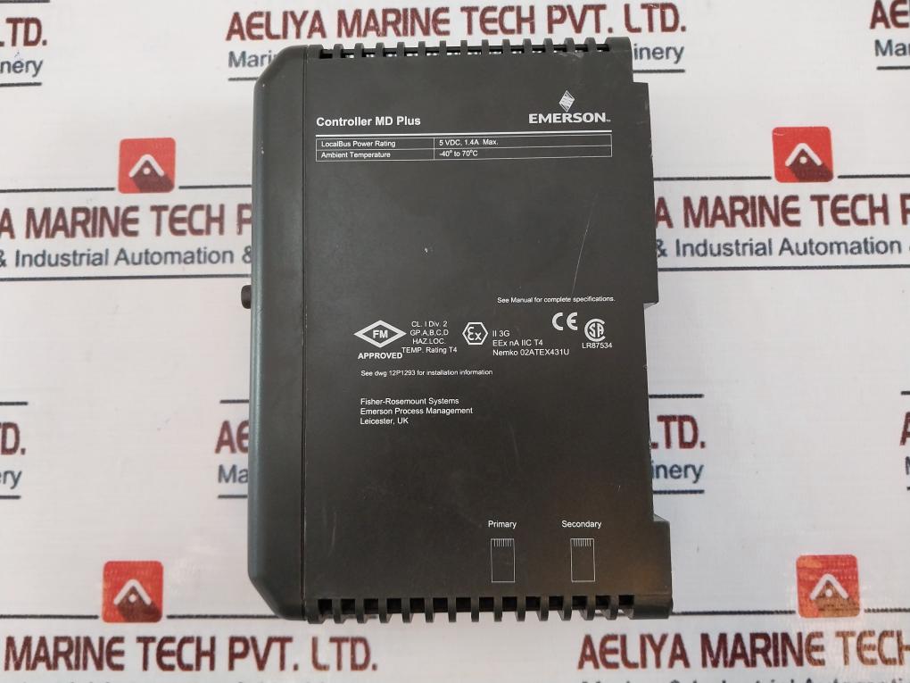 Emerson Kj2003X1-bb1 Plus Controller Rev A