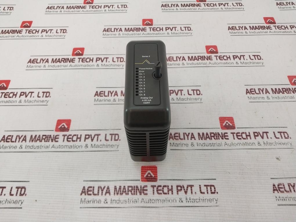 Emerson Kj3221X1-ba1 Analog Output Hart Module Set 12P2531X102 Rev: N, Series 2