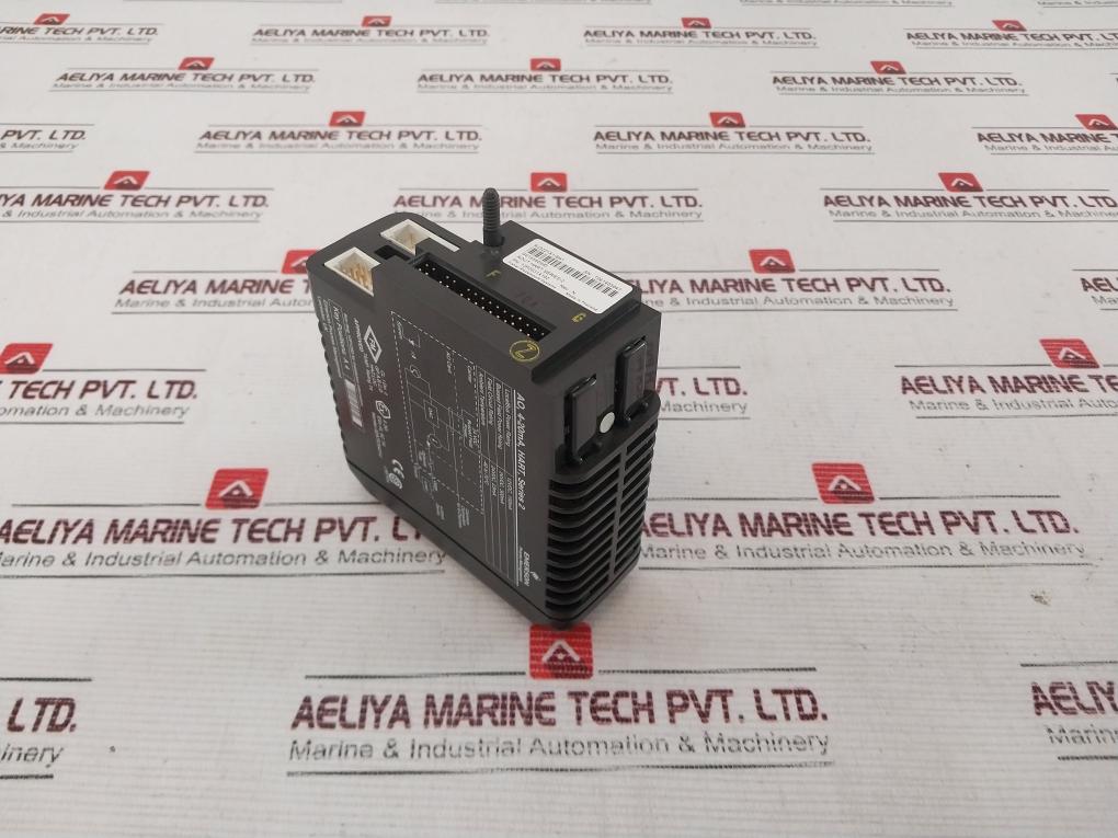 Emerson Kj3221X1-ba1 Analog Output Hart Module Set 12P2531X102 Rev: N, Series 2