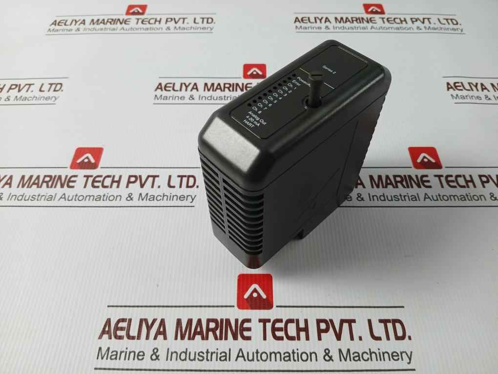 Emerson Kj3221X1-ba1 Analog Output Module 4-20Ma 12Vdc 150Ma Series 2Emerson Process Management