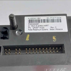 Emerson Kj3223X1-ba1 Analog Input Module 16 Ch. 4-20 Ma Pmm064987 Rev.C