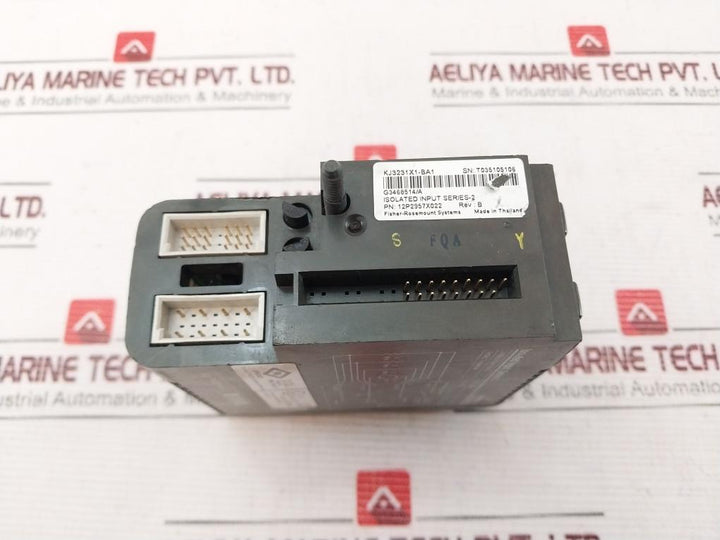 Emerson Kj3231X1-ba1 Isolated Input Module 12P2957X022 Rev: B, 12 Vdc 350Ma