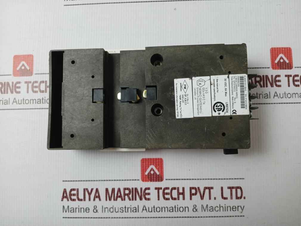 Emerson Kj4001X1-ba3 2 Wide Controller Carrier 30 Vdc 8A Max 12P3378X012