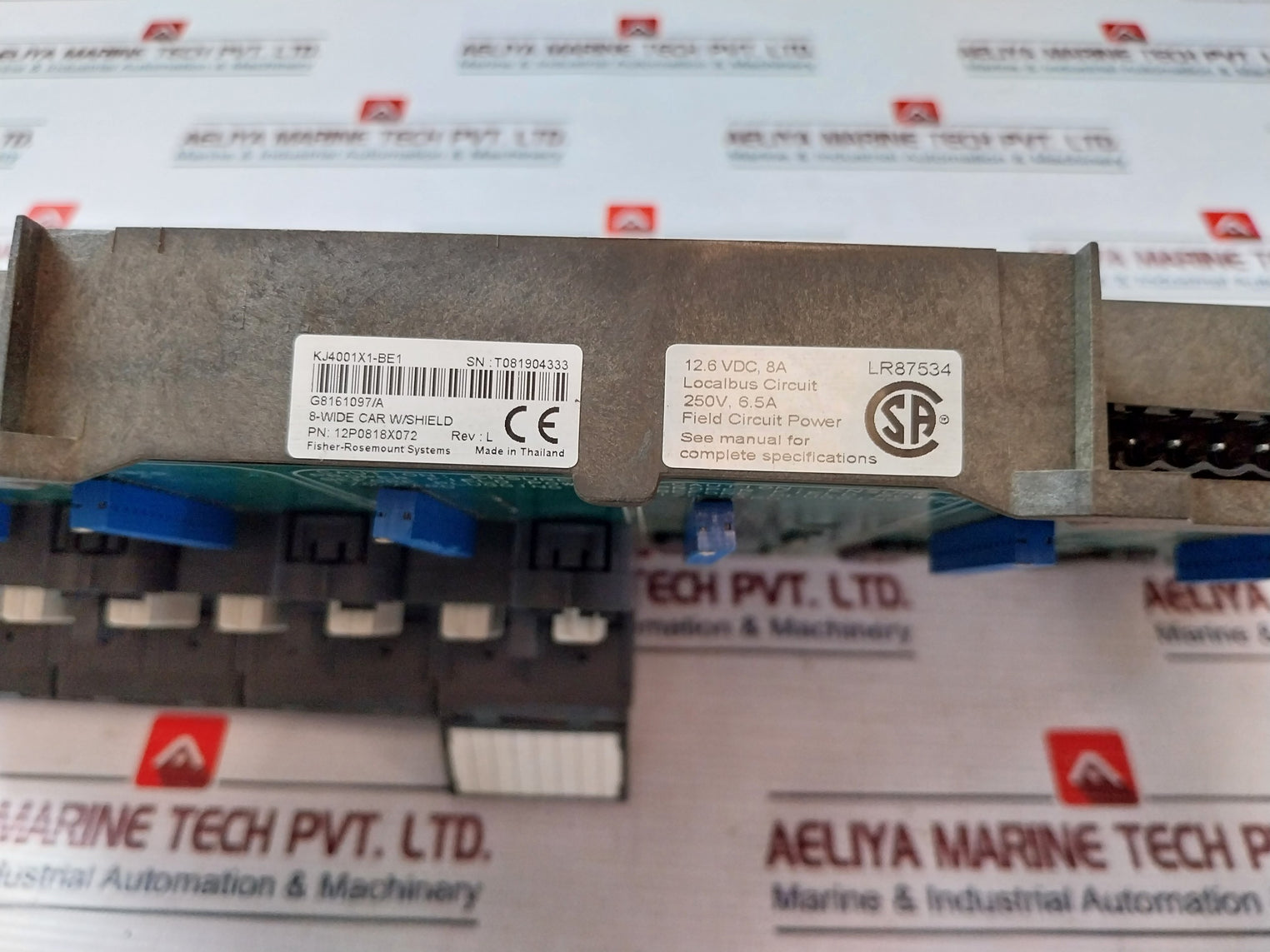 Emerson Kj4001X1-be1 8-wide Car W/Shield 250V 6.5A