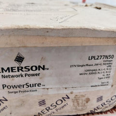 Emerson LPL277N50 Powersure Surge Protection 50/60Hz