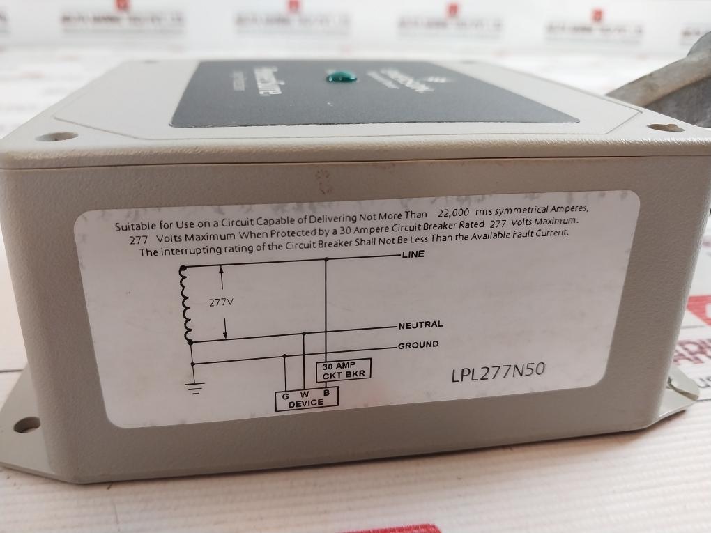 Emerson LPL277N50 Powersure Surge Protection 50/60Hz