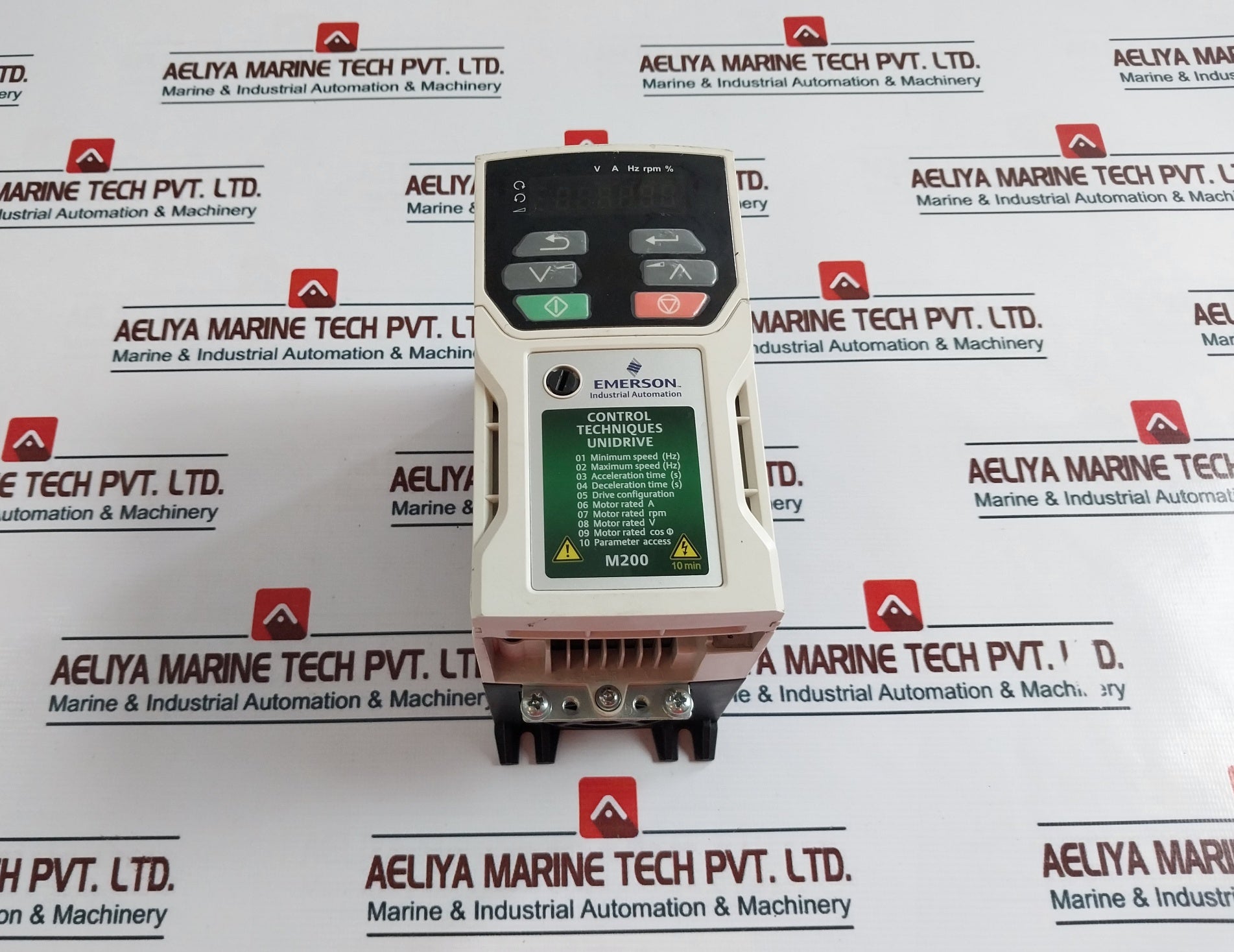 Emerson SP2202 O/P 0-240V Unidrive SP ~ 50-60Hz ~ 3 Ph ~ 18.2A Emerson SP2202 O/P 0-240V Unidrive SP ~ 50-60Hz ~ 3 Ph ~ 18.2A