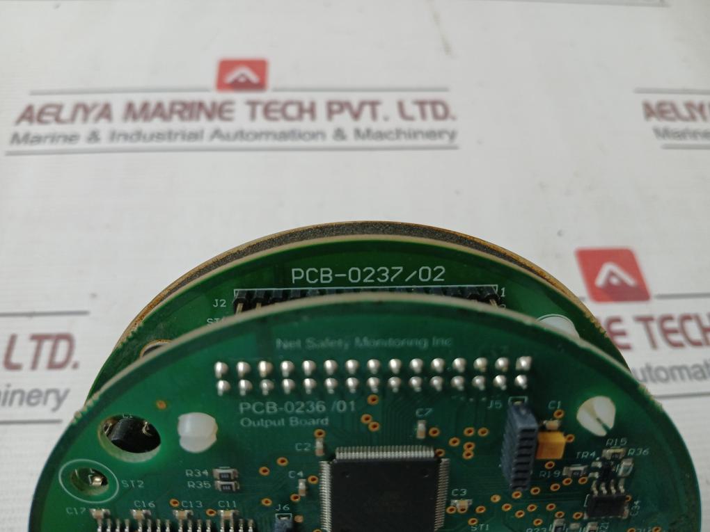 Emerson Millennium Ii Display Board For Transmitter Pcb-0234/01 Frm-0126 Rev 2.2