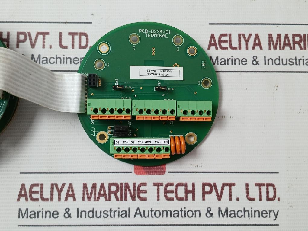 Emerson Millennium Ii Display Board For Transmitter Pcb-0234/01 Frm-0126 Rev 2.2